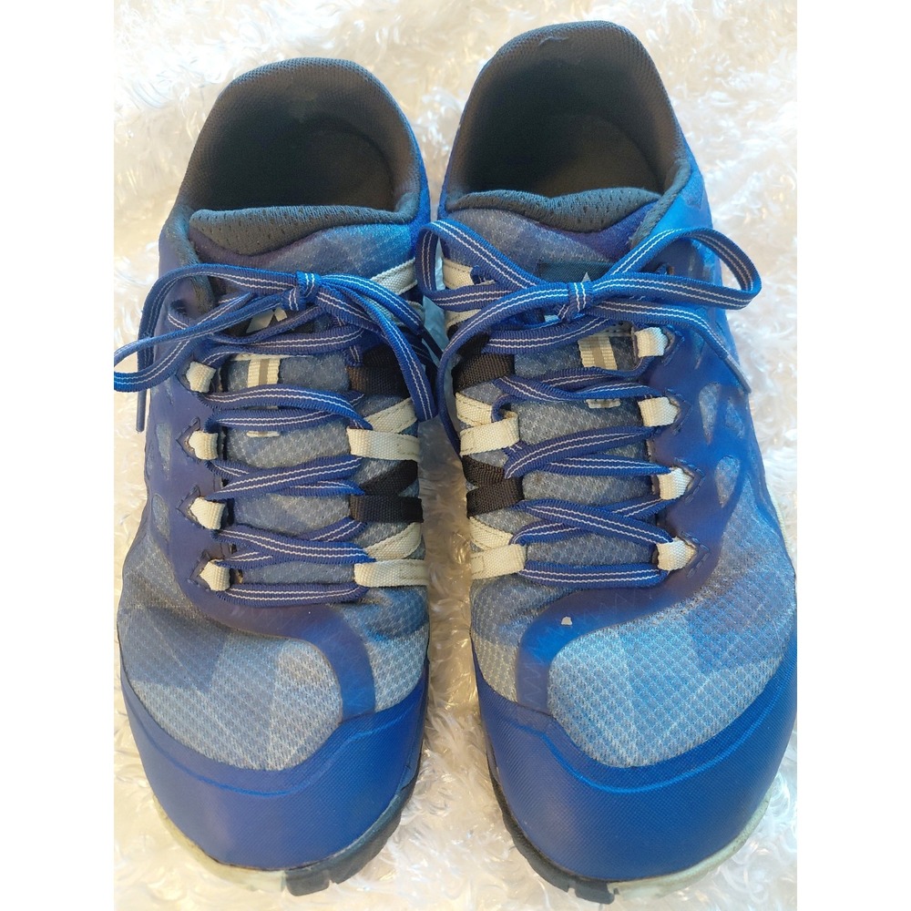 Merrell Vapor Glove 3 Women's Size 8.5 Barefoot Blue Minimalist Vibram Shoes
